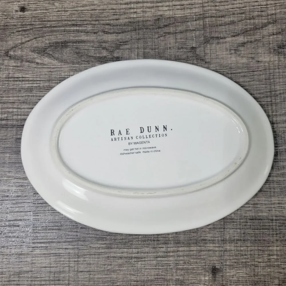 Rae Dunn cute oval